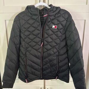 Tommy Hilfiger Black Quilted Jacket